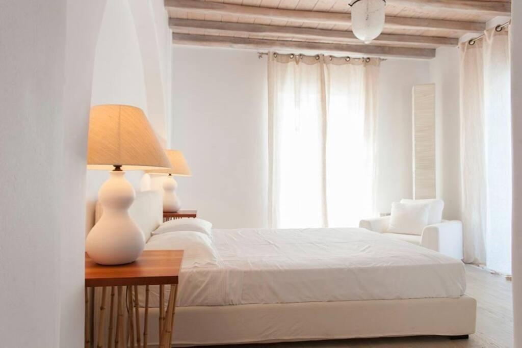 Dreamy Boho 5Bed Villa With Pool And Ocean View Mykonos Town 외부 사진