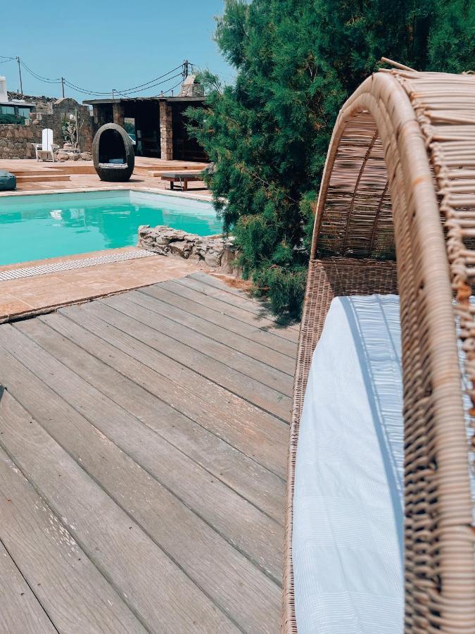 Dreamy Boho 5Bed Villa With Pool And Ocean View Mykonos Town 외부 사진
